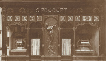 Fronton sklepu Fouqueta.